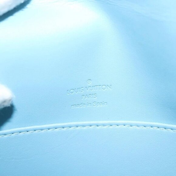 LOUIS VUITTON Monogram Vernis Thompson Street Bag Baby Blue M91009 Auth ep10278 - Picture 11 of 15